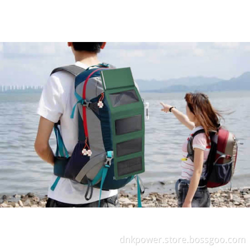 5V 1A Output 7000mAh Solar Power Bank for Cellphones